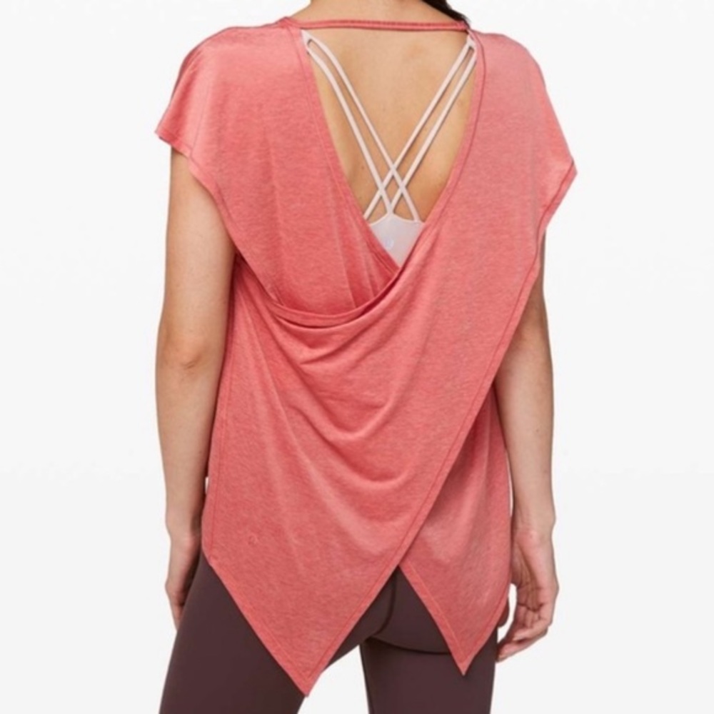 Lululemon Playful Practice Short Sleeve
Rustic Coral medium large